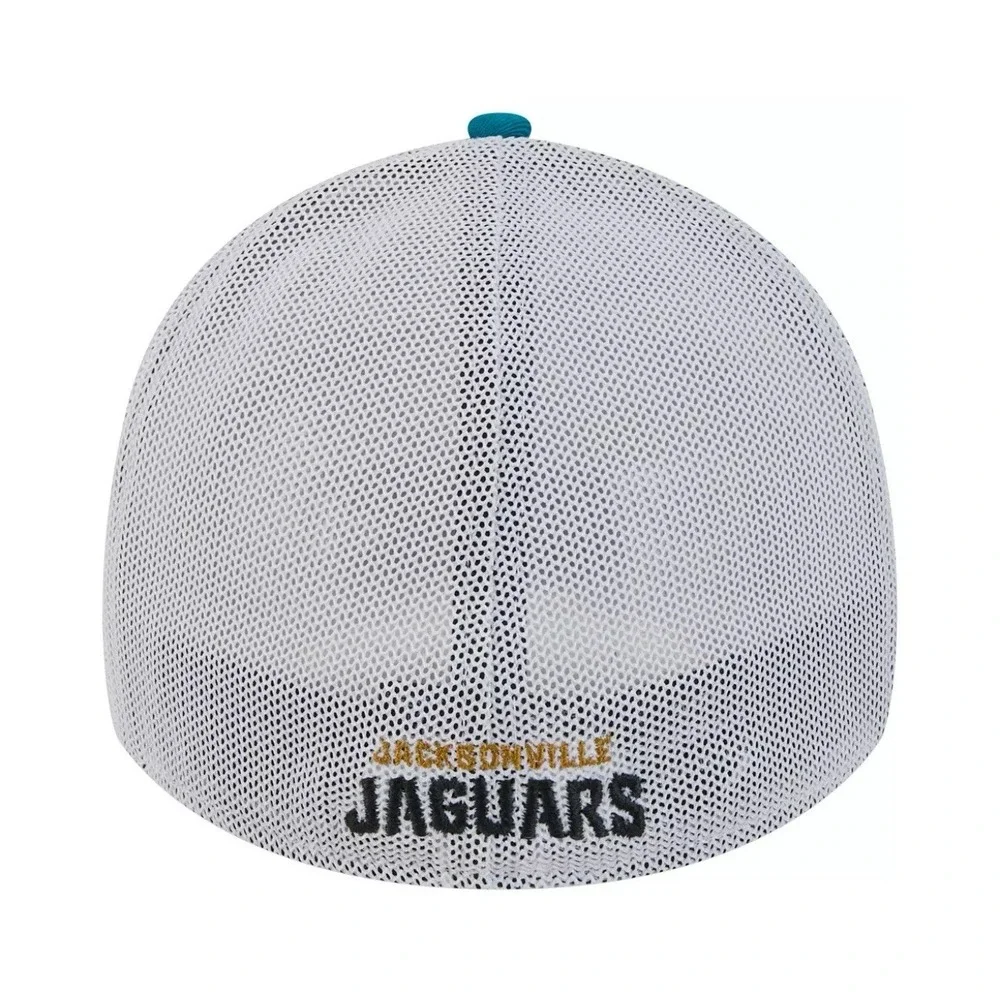 New Era Jacksonville Jaguars Banded Team 39THIRTY Stretch Flex Hat M/L Teal